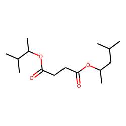 Succinic acid, 3-methylbut-2-yl 4-methylpent-2-yl ester