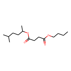 Succinic acid, butyl 5-methylhex-2-yl ester