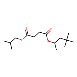 Succinic acid, 4,4-dimethylpent-2-yl isobutyl ester