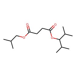 Succinic acid, 2,4-dimethylpent-3-yl isobutyl ester