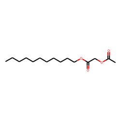 Acetoxyacetic acid, undecyl ester