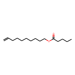 Pentanoic acid, 9-decenyl ester