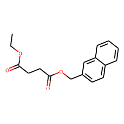 Succinic acid, ethyl 2-naphthylmethyl ester