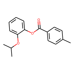 p-Toluic acid, 2-isopropoxyphenyl ester