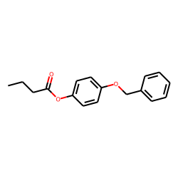 Butyric acid, 4-benzyloxyphenyl ester