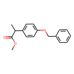2-(4-cyclohexylmethoxy-phenyl)-propionic acid, methyl ester