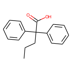 Valeric acid, 2,2-diphenyl-