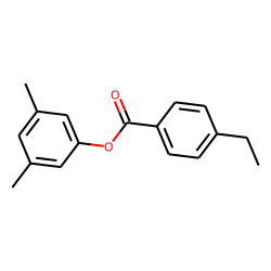 4-Ethylbenzoic acid, 3,5-dimethylphenyl ester