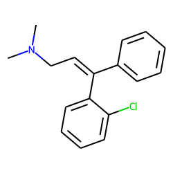 Clofedanol M (-H2O), acetylated
