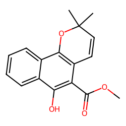 2H-Naphtho[1,2-b]pyran-5-carboxylate, 2,2-dimethyl-6-hydroxy-