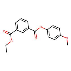Isophthalic acid, ethyl 4-methoxyphenyl ester