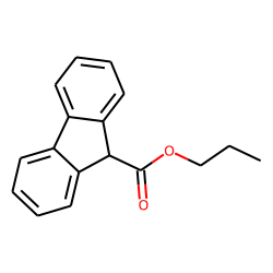 9H-Fluorene-9-carboxylic acid, propyl ester