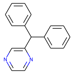 Benzhydryl pyrazine