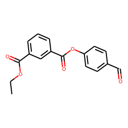 Isophthalic acid, ethyl 4-formylphenyl ester