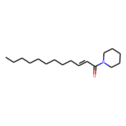 (E)-1-(Piperidin-1-yl)dodec-2-en-1-one
