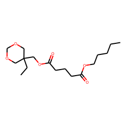 Glutaric acid, (5-ethyl-1,3-dioxan-5-yl)methyl pentyl ester