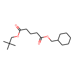 Glutaric acid, cyclohexylmethyl neopentyl ester