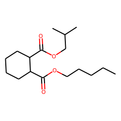 1,2-Cyclohexanedicarboxylic acid, isobutyl pentyl ester
