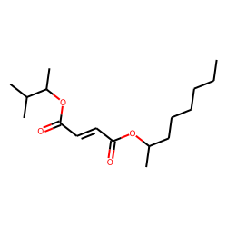 Fumaric acid, 2-octyl 3-methylbut-2-yl ester