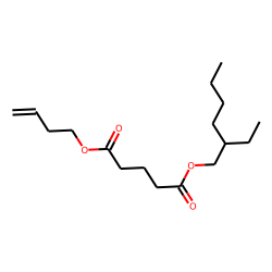 Glutaric acid, 2-ethylhexyl but-3-en-1-yl ester