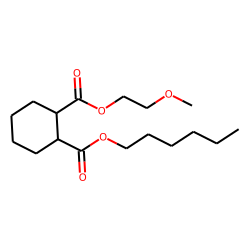 1,2-Cyclohexanedicarboxylic acid, hexyl 2-methoxyethyl ester