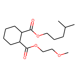 1,2-Cyclohexanedicarboxylic acid, isohexyl 2-methoxyethyl ester