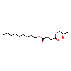 Succinic acid, nonyl 3-oxobut-2-yl ester