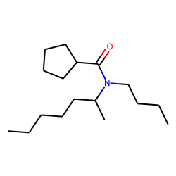 Cyclopentanecarboxamide, N-butyl-N-hept-2-yl-