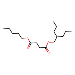 Succinic acid, pentyl 2-propylpentyl ester