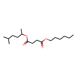 Succinic acid, hexyl 5-methylhex-2-yl ester