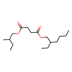 Succinic acid, 2-ethylhexyl 2-methylbutyl ester