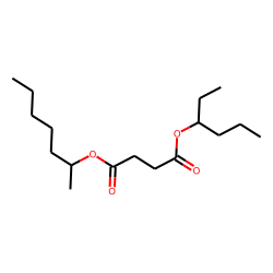 Succinic acid, hept-2-yl 3-hexyl ester