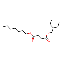 Succinic acid, 2-ethylbutyl heptyl ester