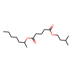 Glutaric acid, hept-2-yl 3-methylbutyl ester