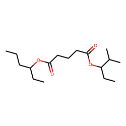 Glutaric acid, 2-methylpent-3-yl 3-hexyl ester