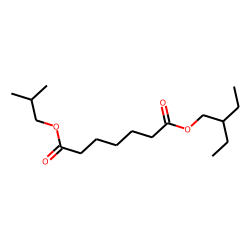 Pimelic acid, 2-ethylbutyl isobutyl ester