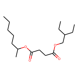 Succinic acid, hept-2-yl 2-ethylbutyl ester
