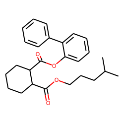 1,2-Cyclohexanedicarboxylic acid, 2-biphenyl isohexyl ester