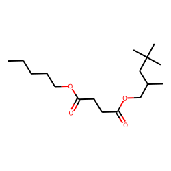 Succinic acid, pentyl 2,4,4-trimethylpentyl ester