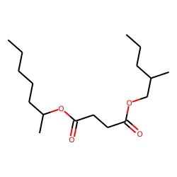 Succinic acid, hept-2-yl 2-methylpentyl ester