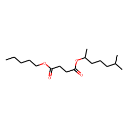 Succinic acid, 6-methylhept-2-yl pentyl ester