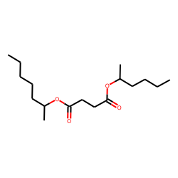 Succinic acid, hept-2-yl 2-hexyl ester