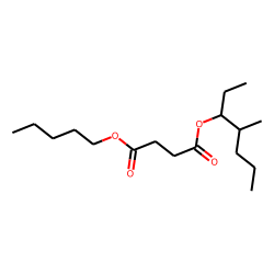 Succinic acid, 4-methylhept-3-yl pentyl ester