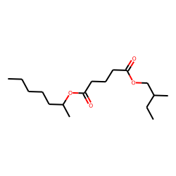 Glutaric acid, hept-2-yl 2-methylbutyl ester