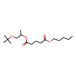Glutaric acid, 1-(tert-butoxy)prop-2-yl pentyl ester