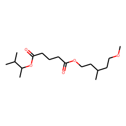 Glutaric acid, 3-methylbut-2-yl 3-methyl-5-methoxypentyl ester