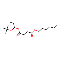 Succinic acid, hexyl 1-tert-butoxyprop-2-yl ester