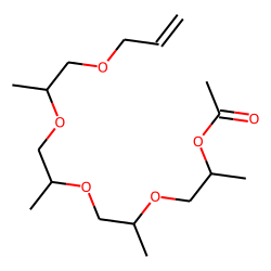 Tetrapropylene glycol, monoallyl ether, acetate