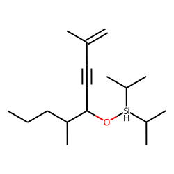 5-Diisopropylsilyloxy-2,6-dimethylnon-1-en-3-yne