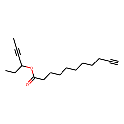 Undec-10-ynoic acid, hex-4-yn-3-yl ester